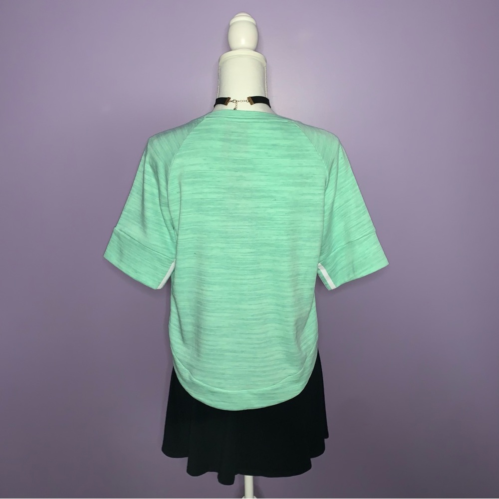NWT Adidas Turquoise Short Sleeve Top - Picture 14 of 16